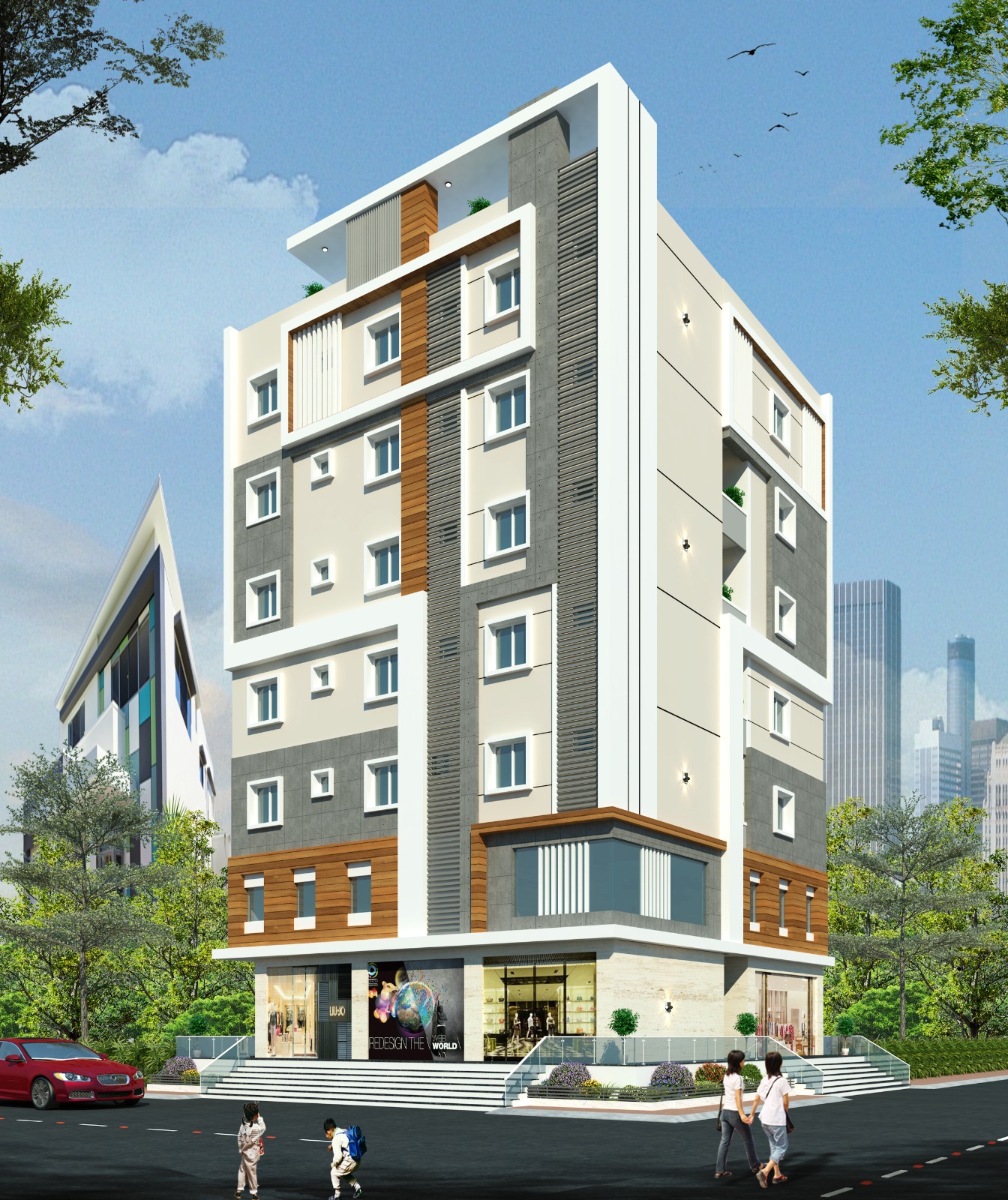 COMMERCIAL BUILDING IN BALANAGR